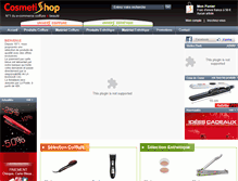 Tablet Screenshot of cosmetishop.com